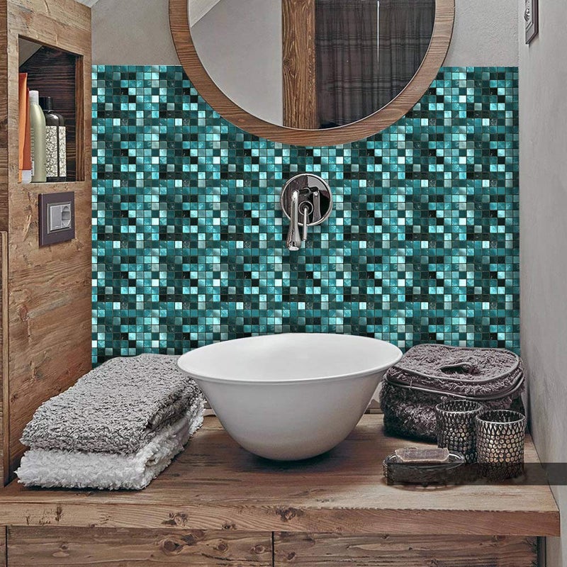 Alwayspon 25 Pcs Self-Adhesive Tile Transfer for Home Decor, Peel and Stick Wall Tile Sticker for Kitchen Bathroom, 4x4 Inch - Image 4